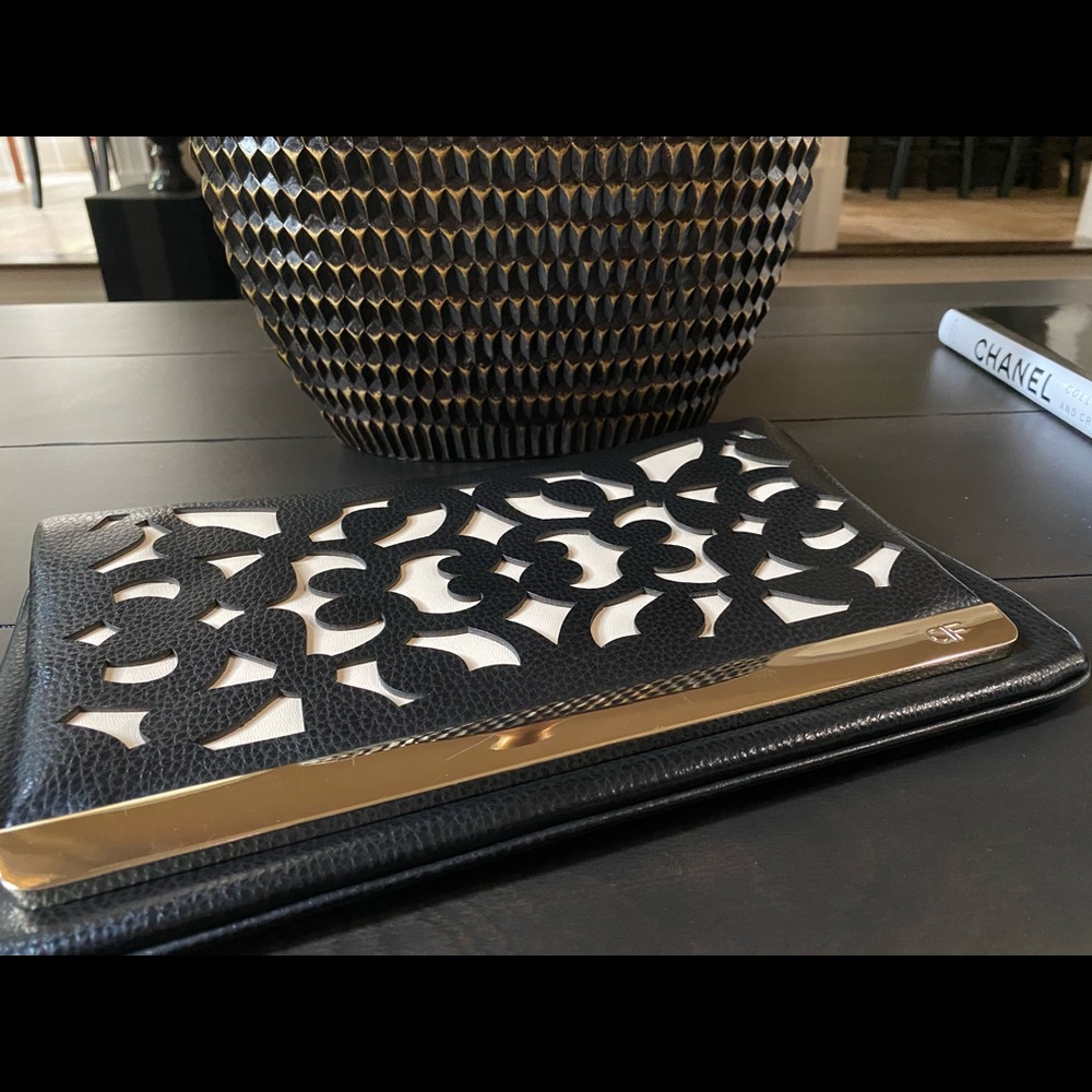 Black and White Clutch